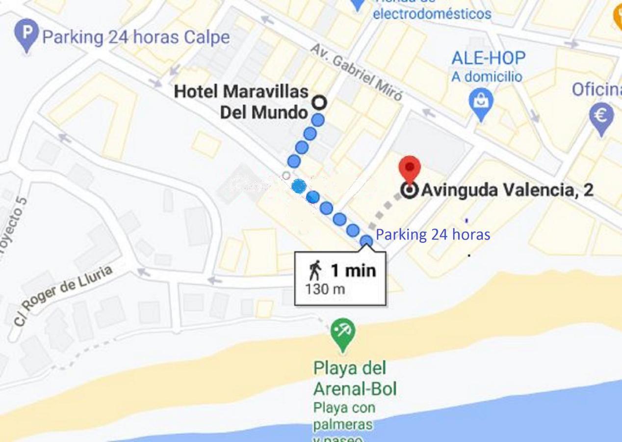 Hotel Maravillas Del Mundo Κάλπε Εξωτερικό φωτογραφία
